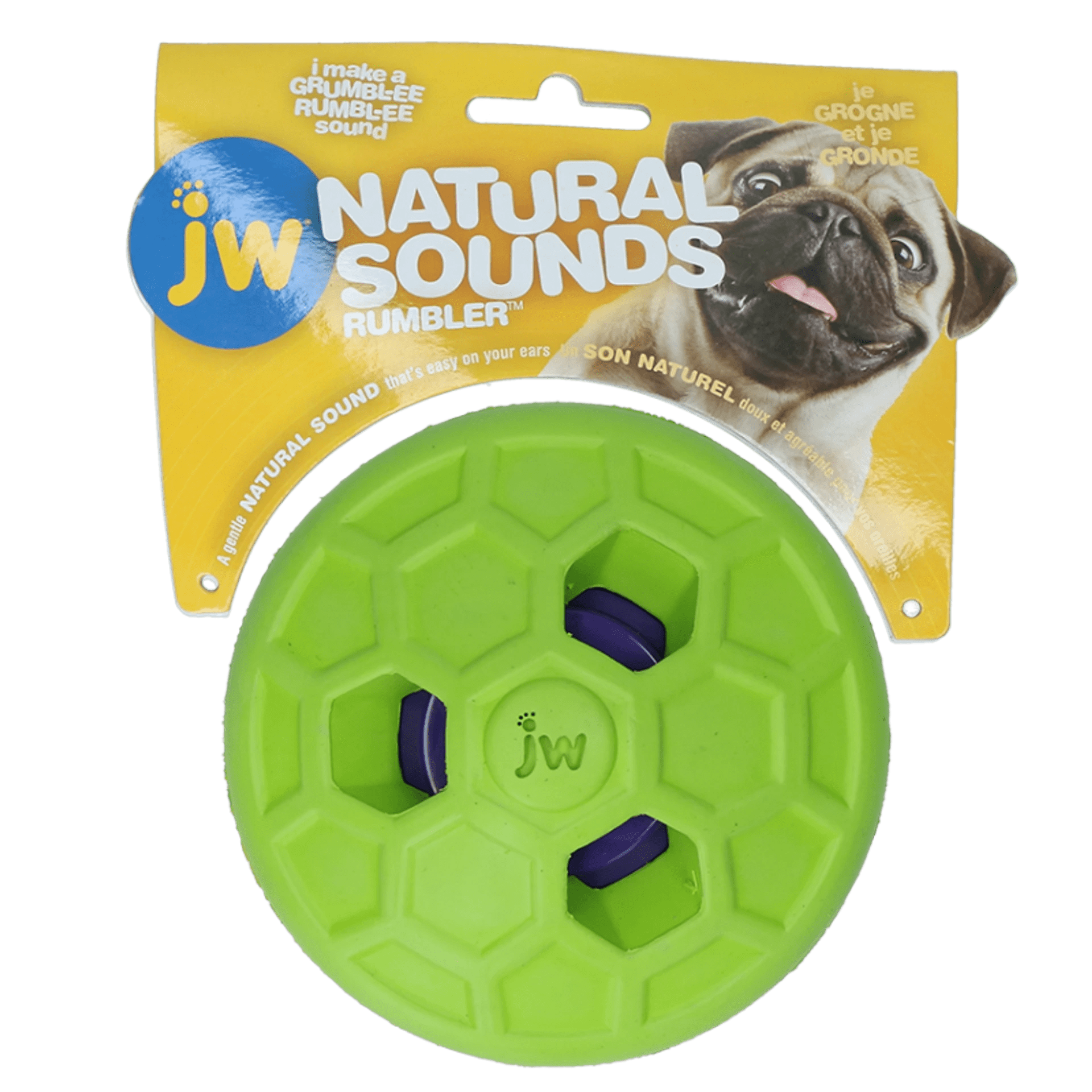 JW Natural sounds rumbler zabawka z dźwiękiem