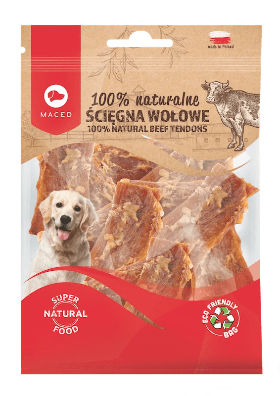 MACED 100% NATURA ŚCIĘGNA WOŁOWE 100 g