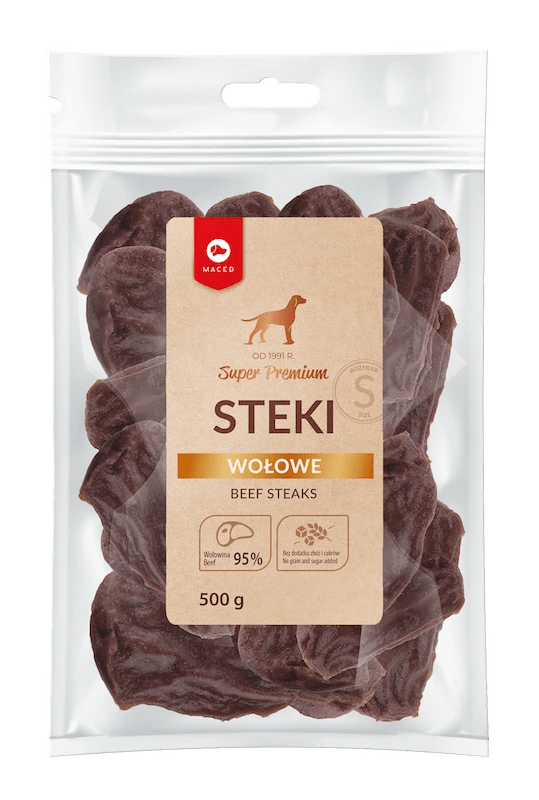 MACED SP Steki wołowe ECONOMY PACK 500g