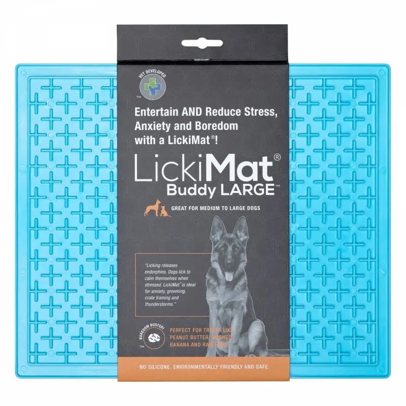 Mata LickiMat® Classic Buddy™ LARGE II niebieska