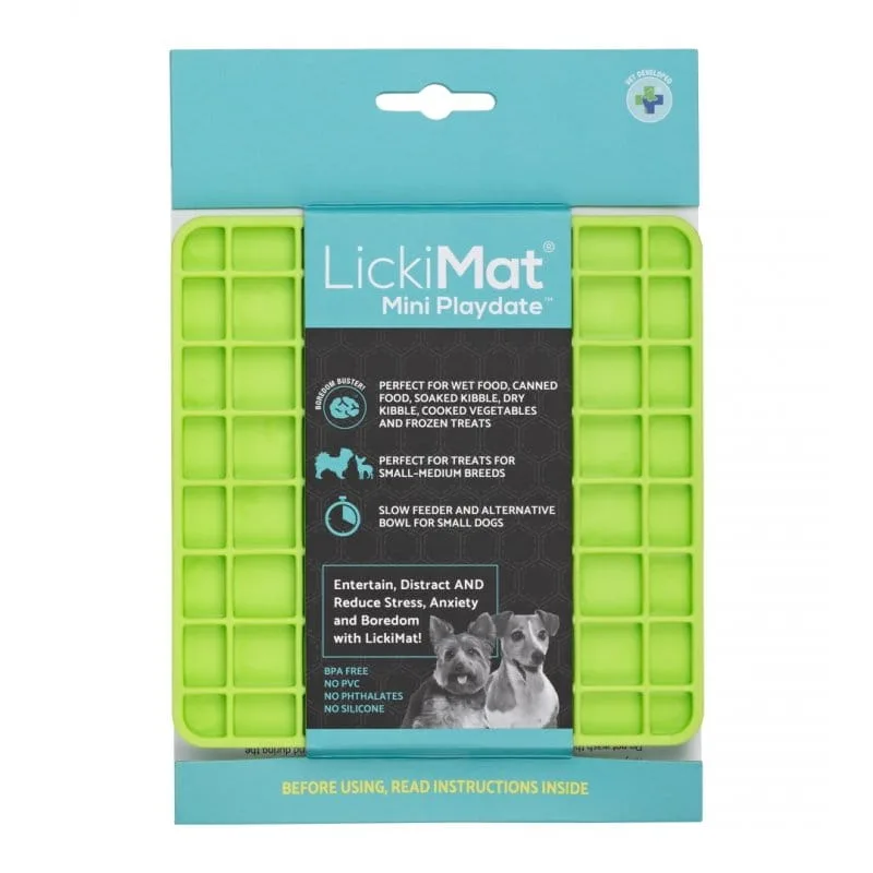 Mata LickiMat® MINI Playdate™ zielony