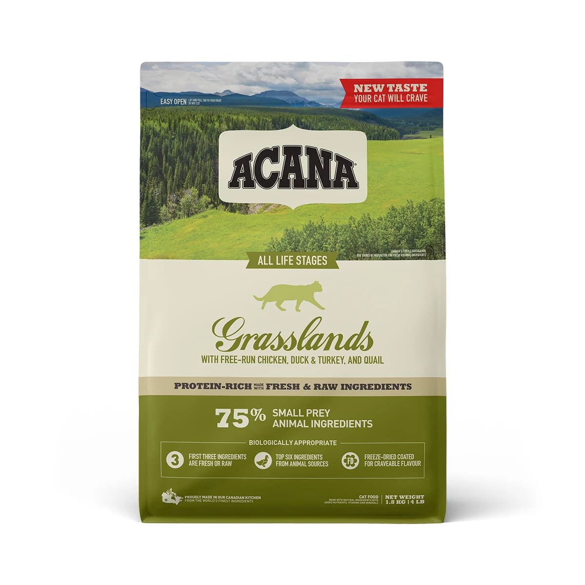 ACANA Grasslands Cat 1,8kg