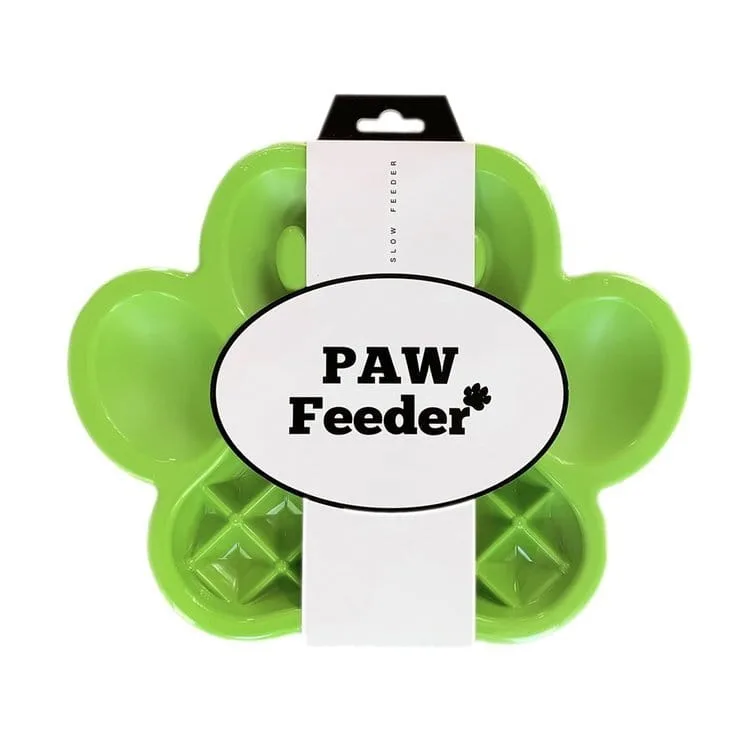 Pet Dream House PAW SLOW FEEDER kolor zielony