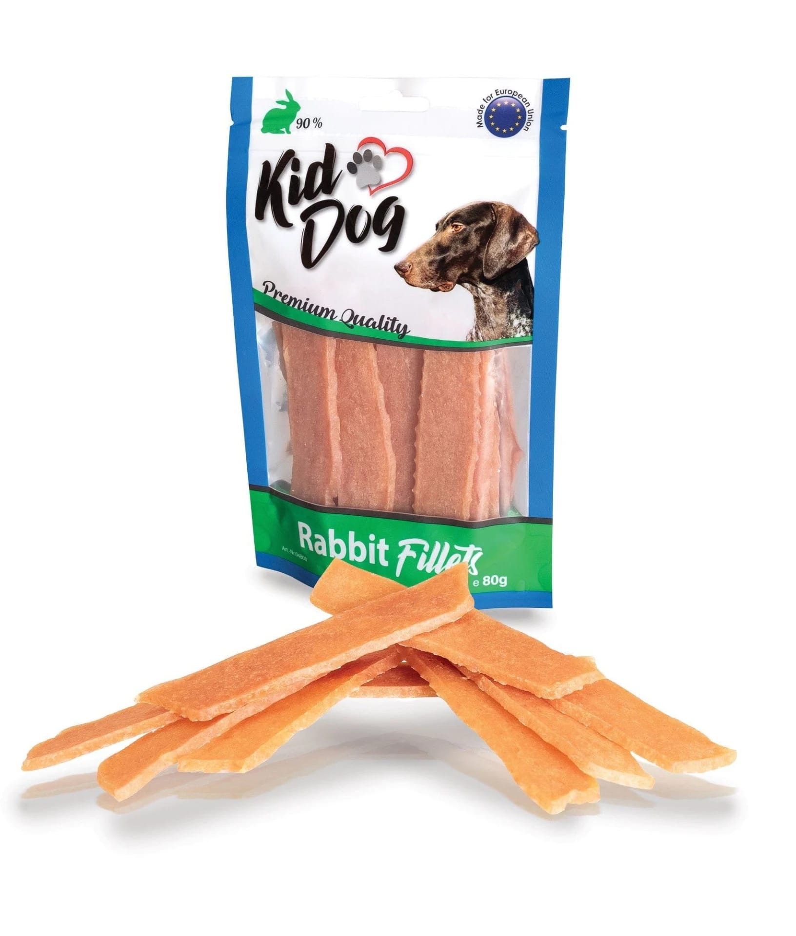 Przysmak dla psa filet z królika Kiddog 250g