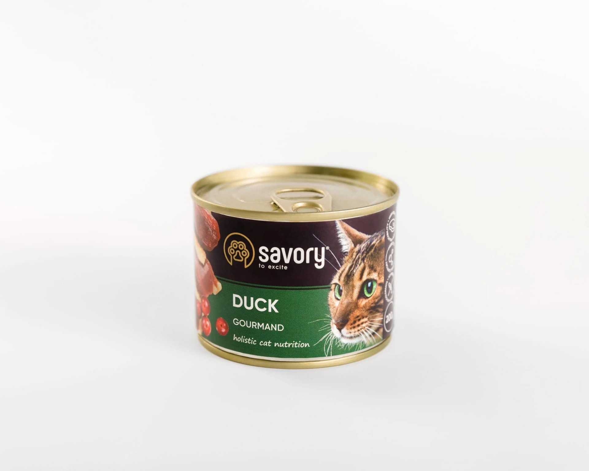 Savory Cat Adult Duck Karma Mokra Dla Dorosłych Kotów z Kaczką 100 g