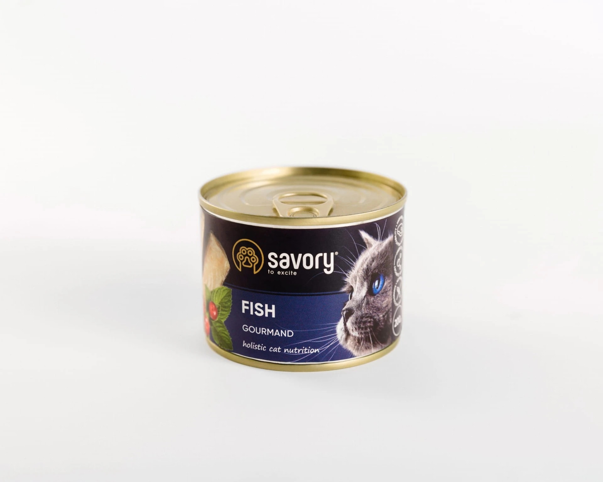 Savory Cat Adult Fish Karma Mokra Dla Dorosłych Kotów z Rybą 100 g