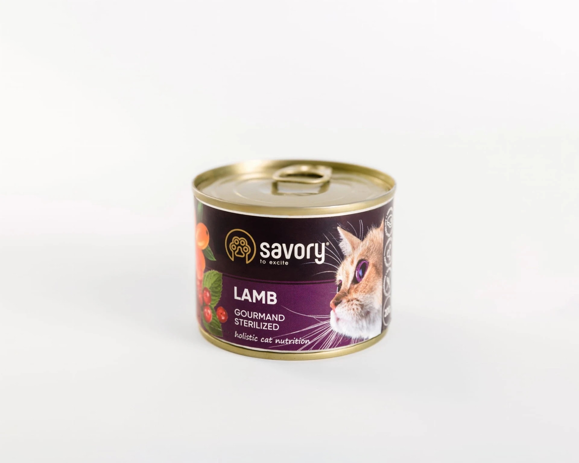 Savory Cat Adult Sterilised Lamb Karma Mokra Dla Dorosłych Kotów Po Sterylizacji i Kastracji z Jagnięciną 100 g