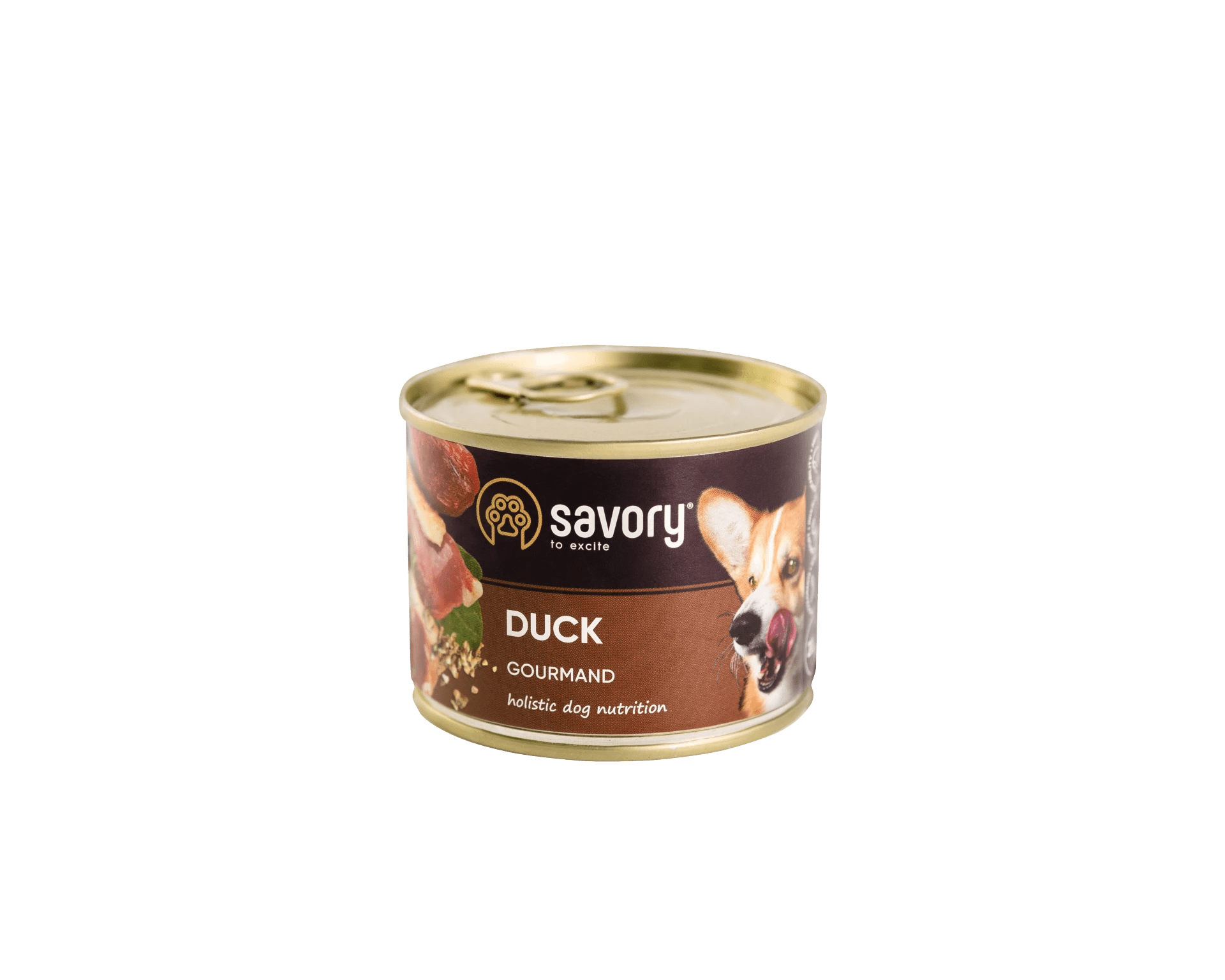 Savory Dog Adult Mono Duck Karma Mokra Monoproteinowa Dla Dorosłych Psów Wszystkich Ras z Kaczką 200 g