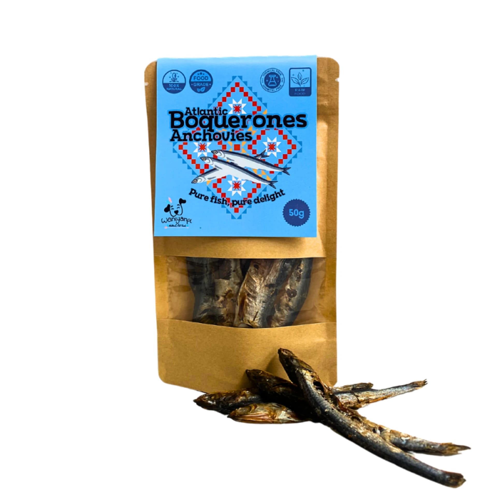 Waniyanpi BOQUERONES Anchovies - Anchois 50g