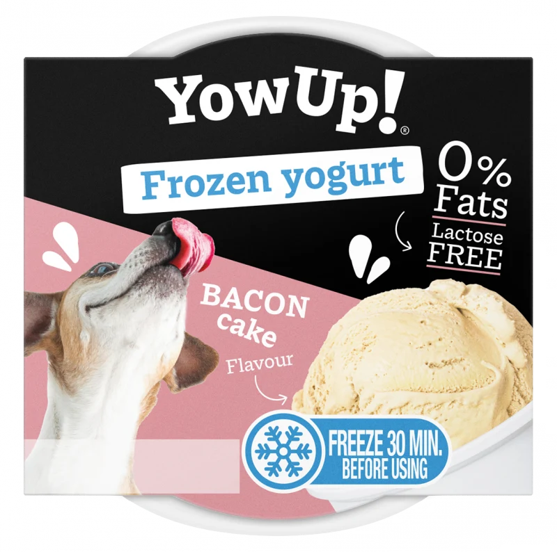 YOW UP! Bacon Cake FROZEN YOGURT Jogurt do mrożenia o aromacie bekonu 110g