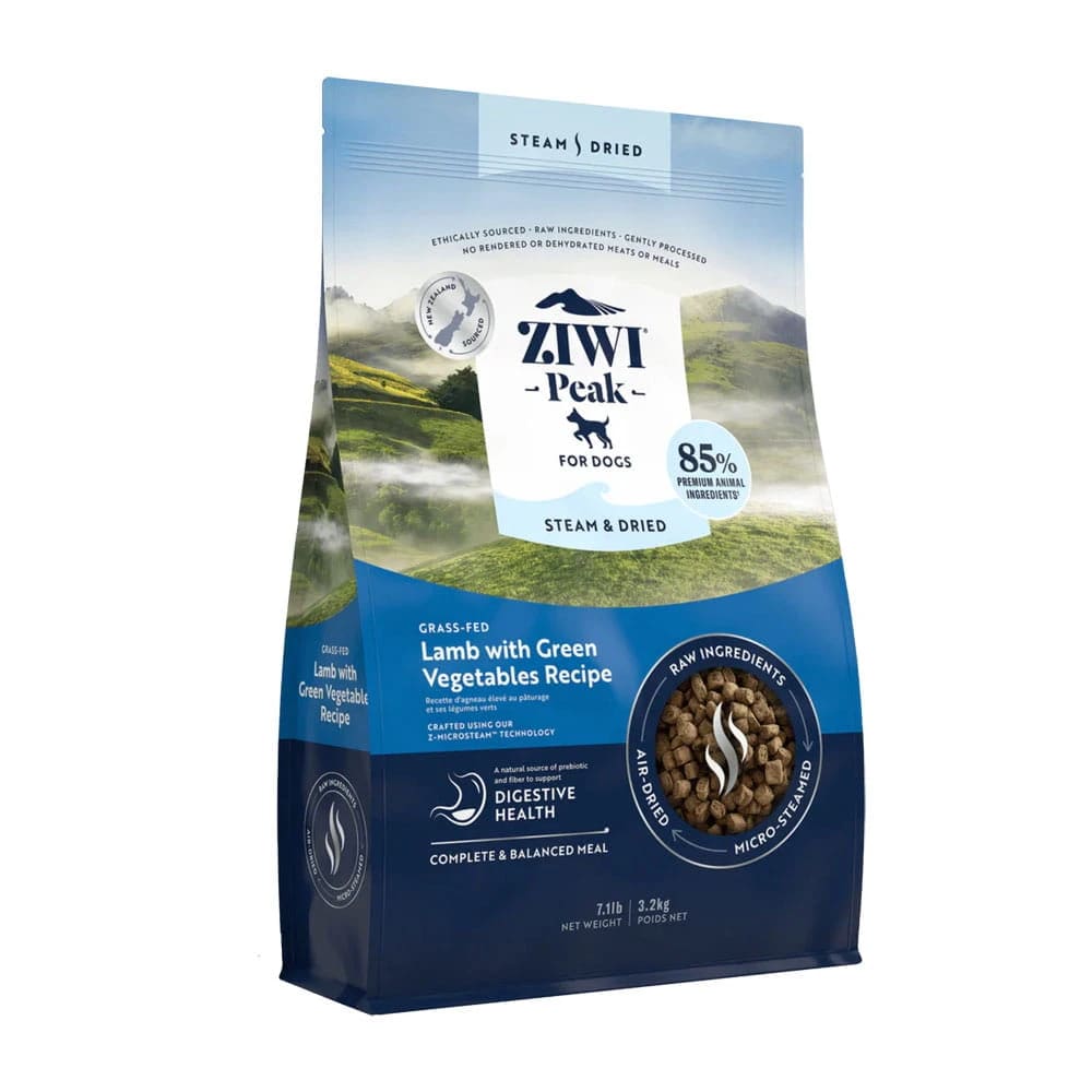 ZIWI Peak Steam&Dried Jagnięcina z Zielonymi Warzywami 3,2kg