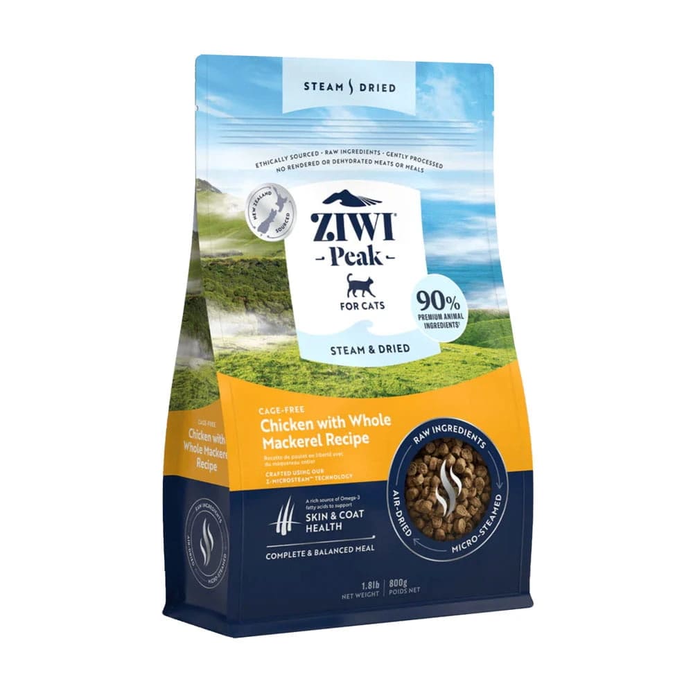 ZIWI Peak Steam&Dried Kurczak z Makrelą 800g