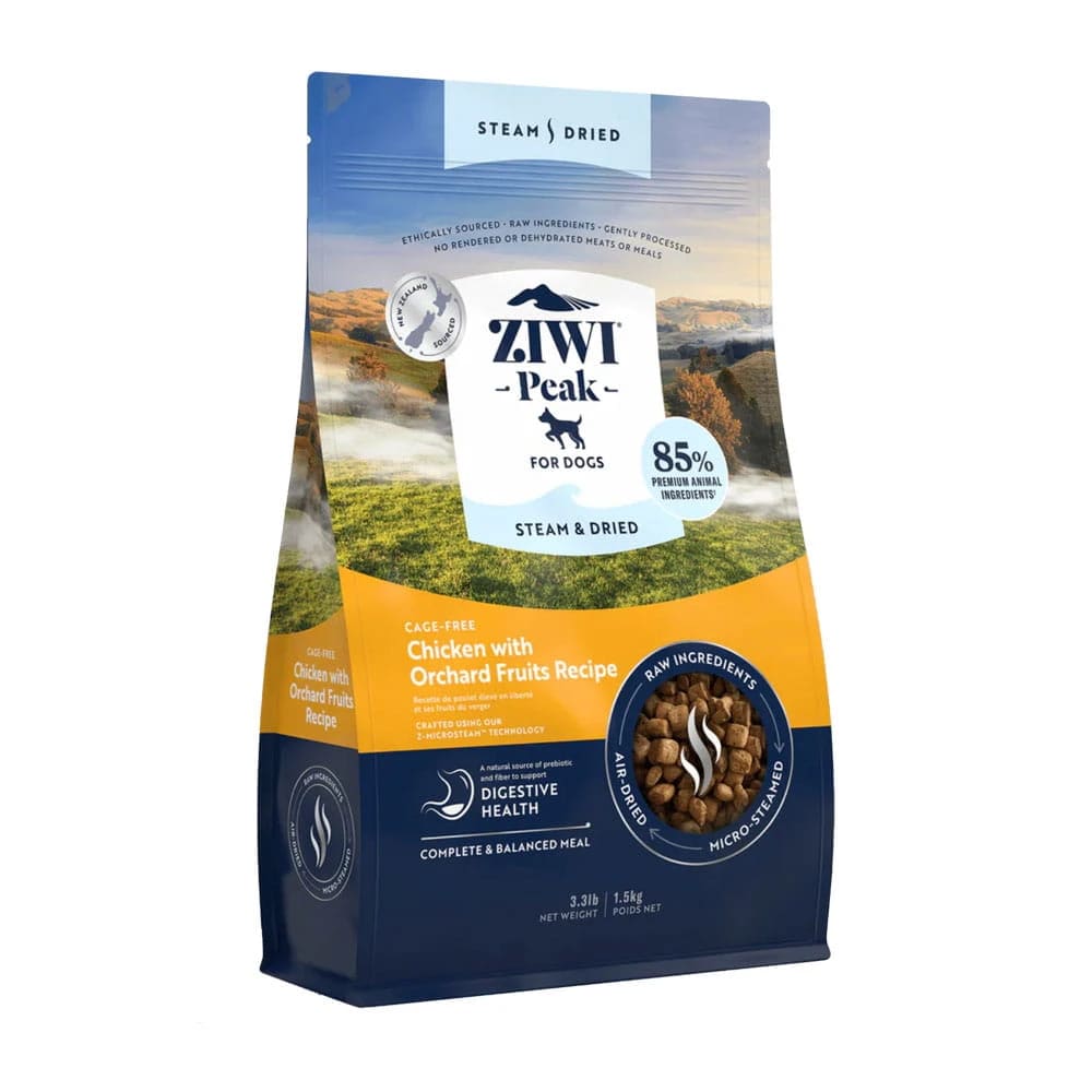 ZIWI Peak Steam&Dried Kurczak z Owocami 800g