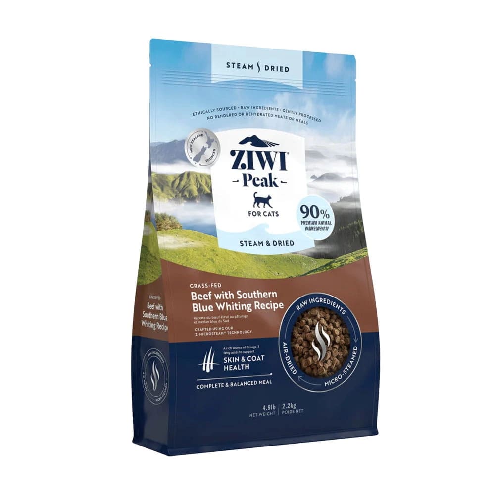 ZIWI Peak Steam&Dried Wołowina z Błękitkiem Południowym 2,2kg