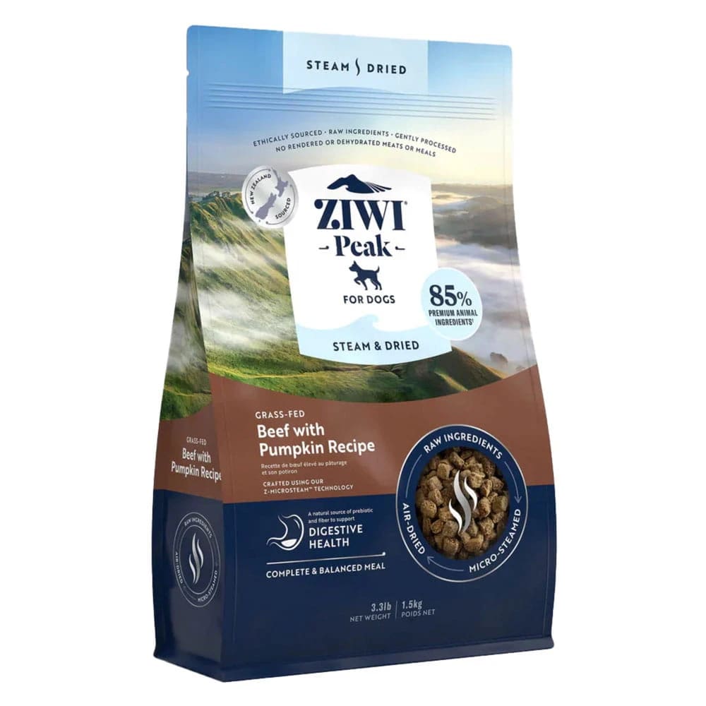 ZIWI Peak Steam&Dried Wołowina z Dynią 1,5kg