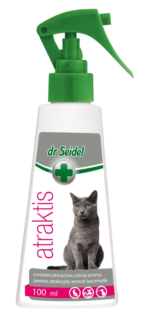 Dr Seidel Atraktis atraktant w spray'u dla kotów 100ml