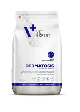 4T VET. DIET dermatosis dog salmon & potato 2kg