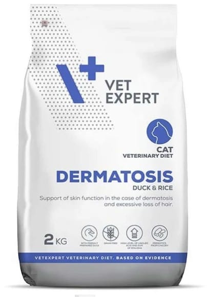 4T VET. DIET dermatosis cat 2kg