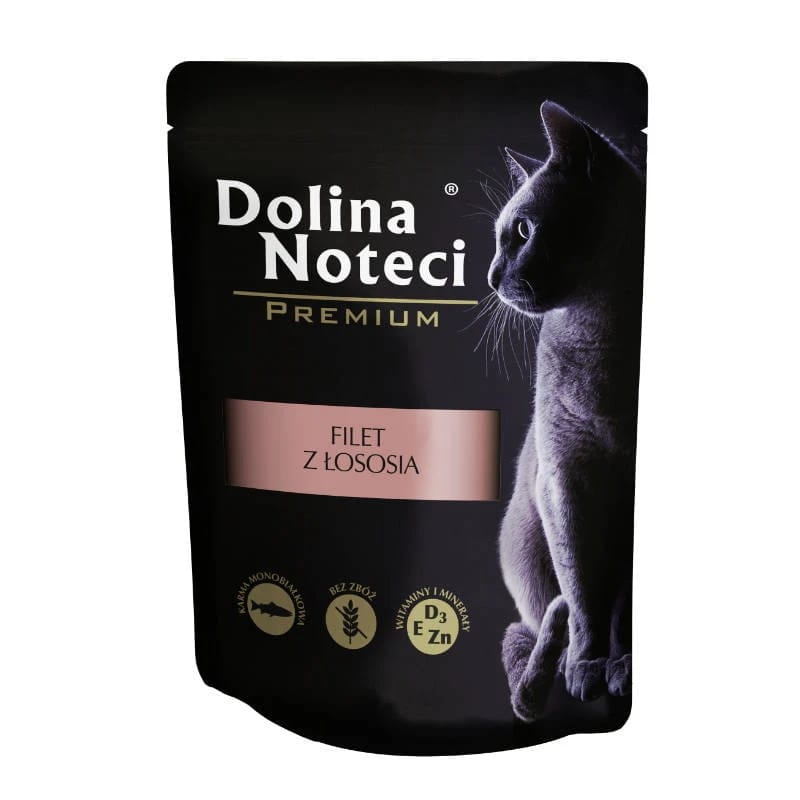 Dolina Noteci  Premium kot Filet z łososia 85g