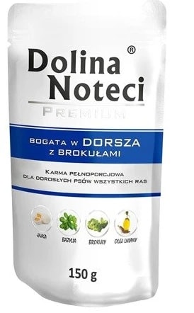 Dolina Noteci bogata w dorsza z brokułami 150g