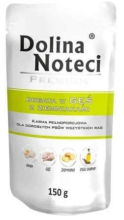 Dolina Noteci bogata w gęś z ziemniakami 150g