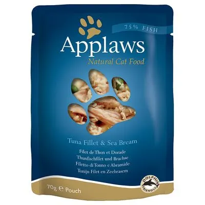 Applaws Filet z Tuńczyka z Leszczem w Wywarze Rybnym 70g
