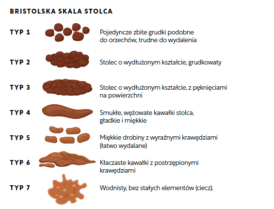 bristolska skala uformowania stolca